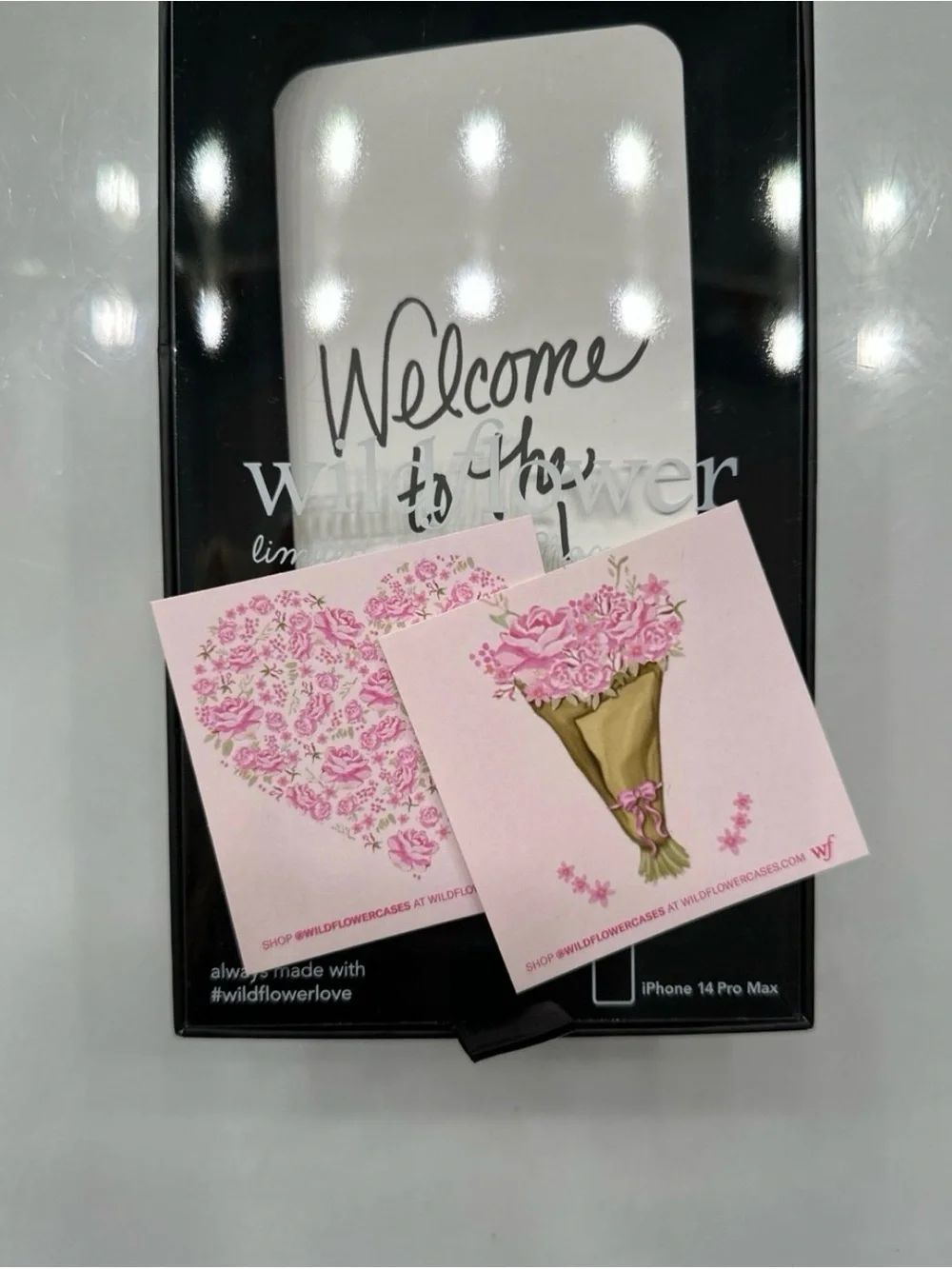 Wildflower Stickers And Plastic Cover (Ready To Ship)